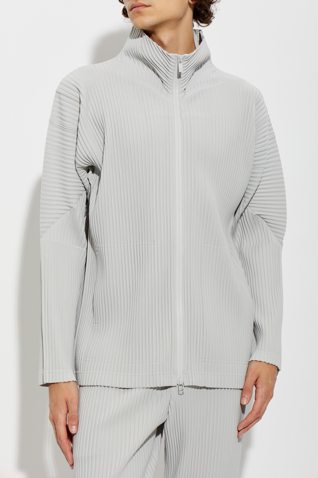 Grey Pleated cardigan Homme Plissé Issey Miyake - Vitkac AS
